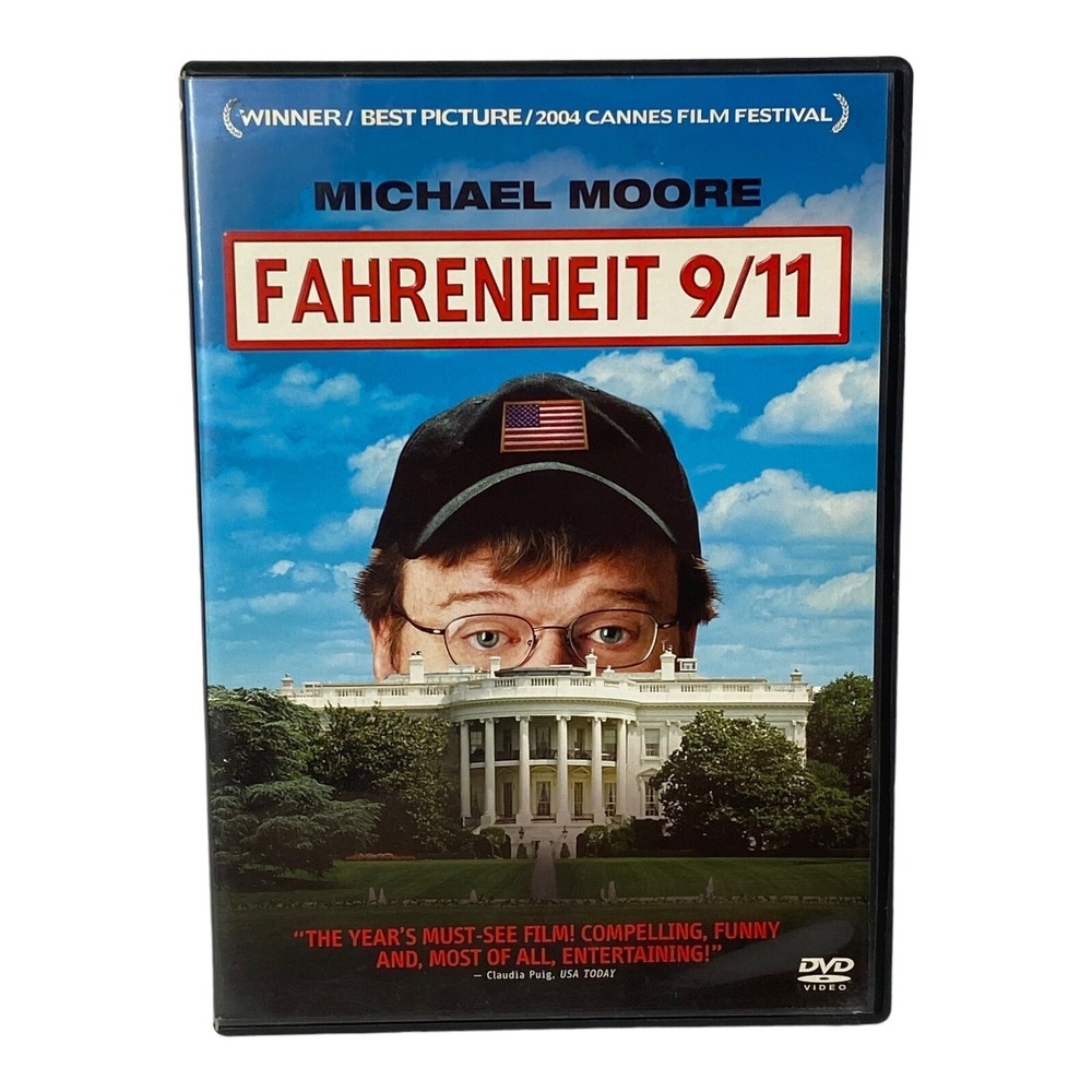 Fahrenheit 9/11 (DVD, 2004) Documentary, War, Michael Moore, Ben Affleck